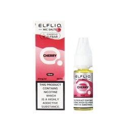 Cherry Nic Salt 10ml - Elfliq by Elf Bar