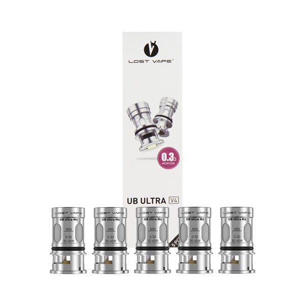 Résistances Ultra Boost M8-M7-M6-Coil V4 (5pcs) - Lost Vape