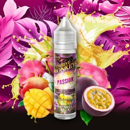 Passion 0mg 50ml - Oasis by Twelve Monkeys