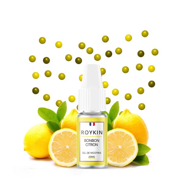 Bonbon Citron Nic Salts 10ml - Roykin