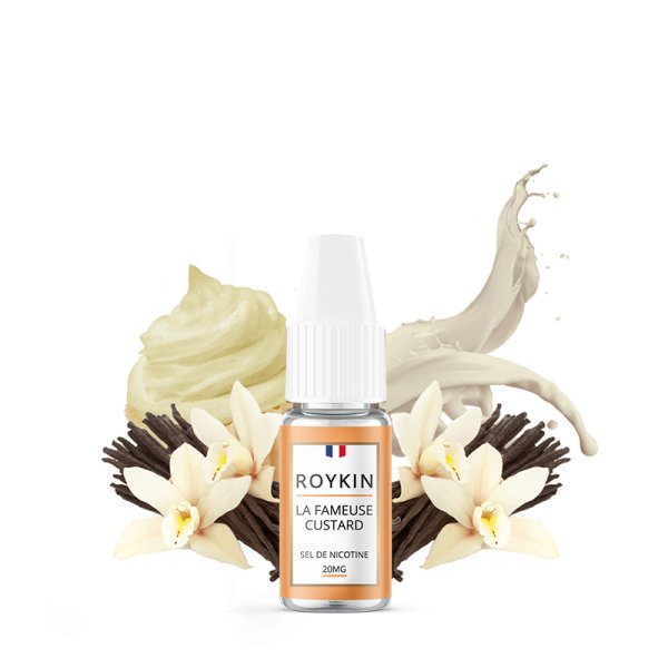 La Fameuse Custard Nic Salts 10ml - Roykin [Destock]