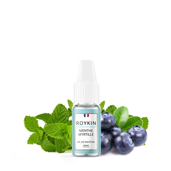 Menthe Myrtille Nic Salts 10ml - Roykin