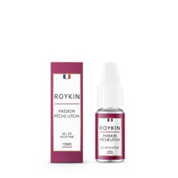 Passion Pêche Litchi Nic Salts 10ml - Roykin