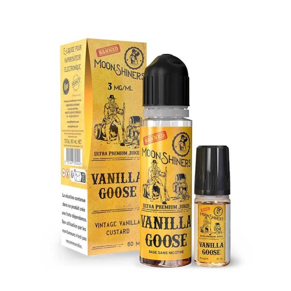 Vanilla Goose 50ml + 1 Booster 10ml - MoonShiners