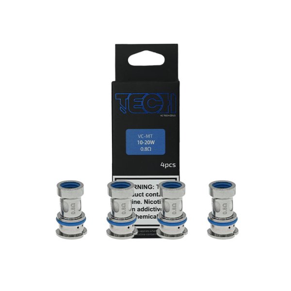 Coils VC TECH 0.15/0.2/0.4/0.8ohm (4pcs) - Vaperz Cloud