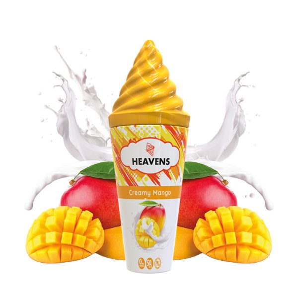 [Destock] Creamy Mango 0mg 50ml - Heavens by Vape Maker