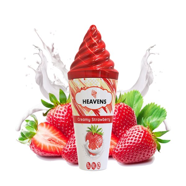 Creamy Strawberry 0mg 50ml -  by Vape Maker