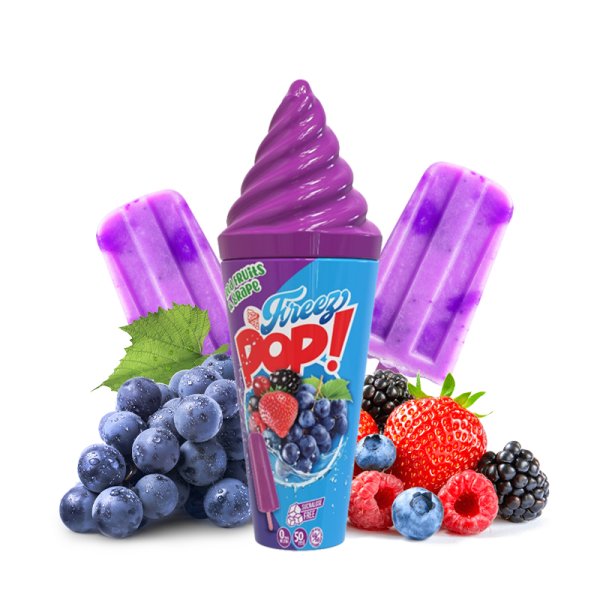 [Destock] Pop Grape Red Fruits 0mg 50ml - Freez Pop by Vape Maker