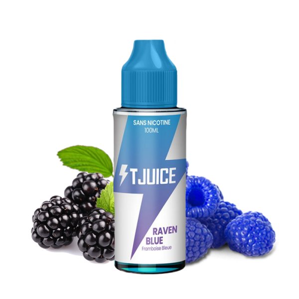 Raven Blue 0mg 100ml - T-Juice