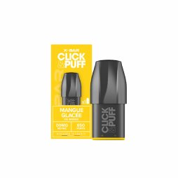 Cartridge Click & Puff 10/20mg Ice Mango (1pcs) - X-Bar