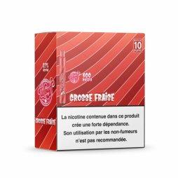 Grosse Fraise 800 puffs - Wpuff 2.0 by Liquidéo