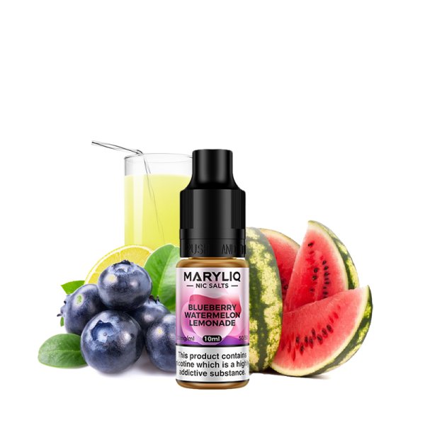 Blueberry Watermelon Lemonade Nic Salt 10ml - Maryliq by Lost Mary