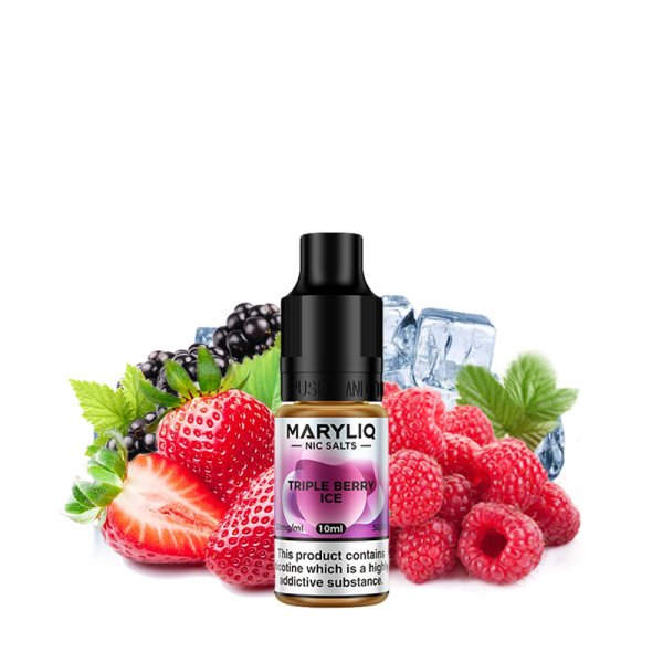 Triple Berry Ice Nic Salt 10ml - Maryliq by Lost Mary