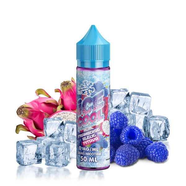 Framboise Bleue Pitaya 0mg 50ml - Ice Cool by Liquidarom