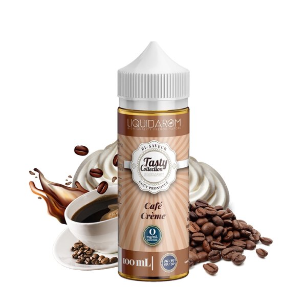 Café Crème 0mg 100ml - Tasty Collection by Liquidarom