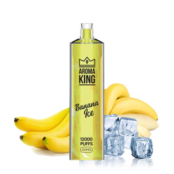 Puff Gem 12000 Banana Ice - Aroma King