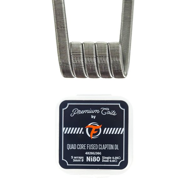 Quad Core Fused Clapton DL Ni80 0.20Ω (10pcs) - Fumytech