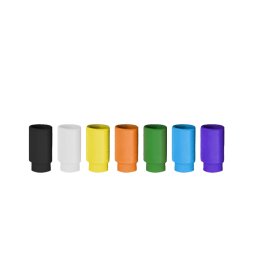 Embout testeur Multi Colors pour drip tip 510 (100pcs)