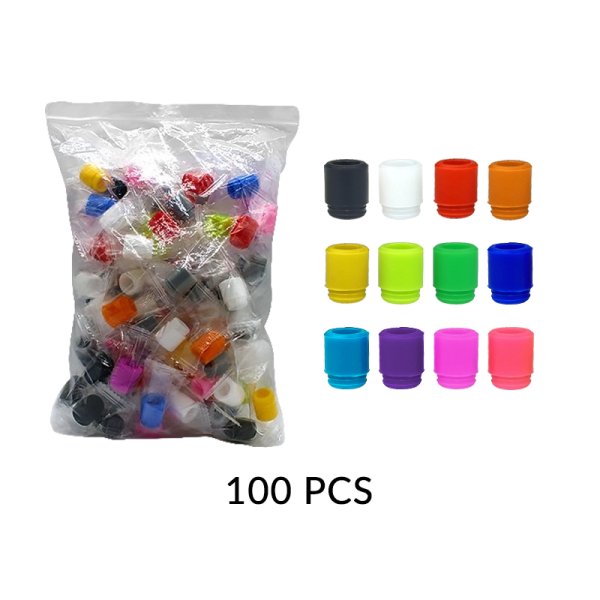 Drip Tips 810 silicone - (100pcs / pack)