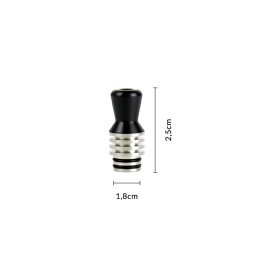 Drip tip 510 Concave Droit (RS338)