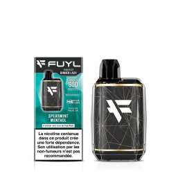 Pack Puff 600 Spearmint Menthol 20mg - Fuyl