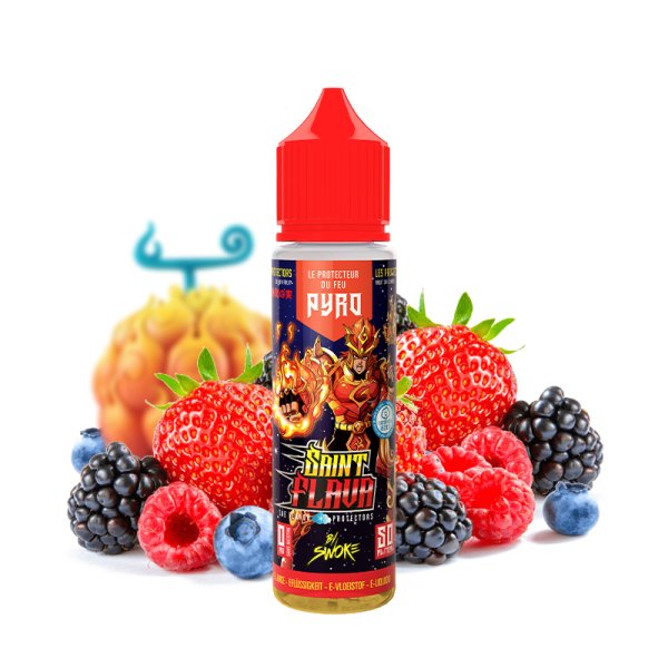 Pyro 0mg 50ml - Saint Flava by Swoke