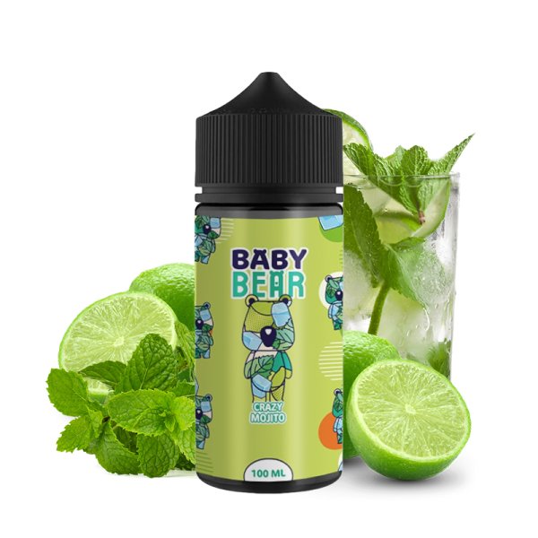 Crazy Mojito 0mg 100ml - Baby Bear