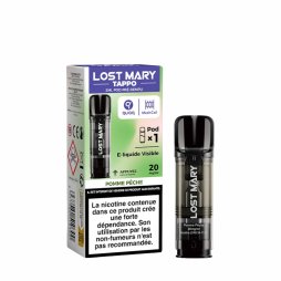 Cartridge Tappo Pomme Pêche 2ml 20mg - Lost Mary