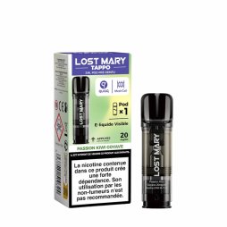 Cartridge Tappo Passion Kiwi Goyave 2ml 20mg - Lost Mary