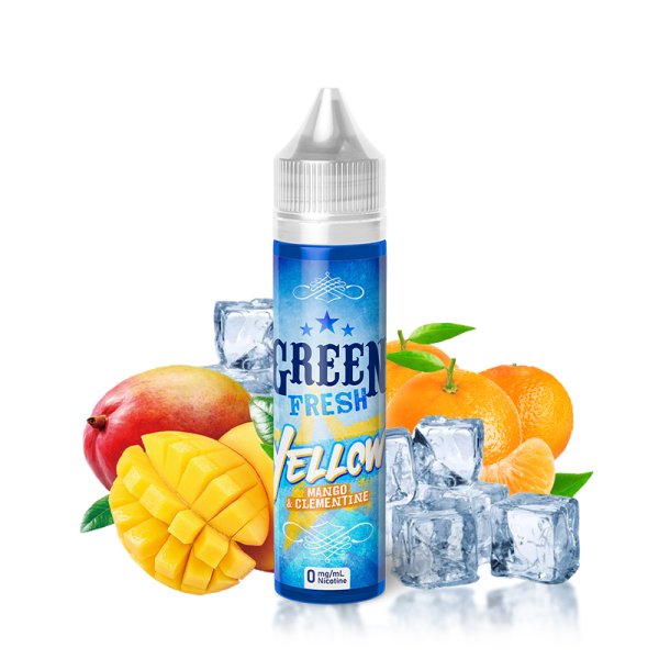 Yellow 0mg 50ml - Green Fresh by Eliquid France