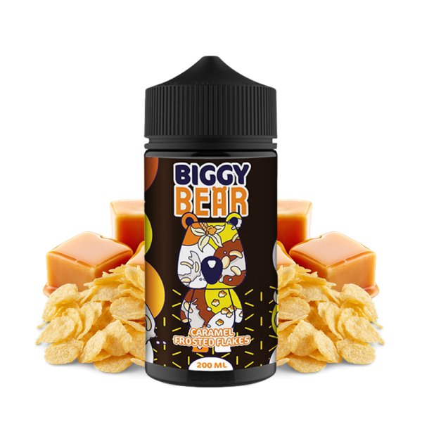 Caramel Frosted Flakes 0mg 200ml - Biggy Bear