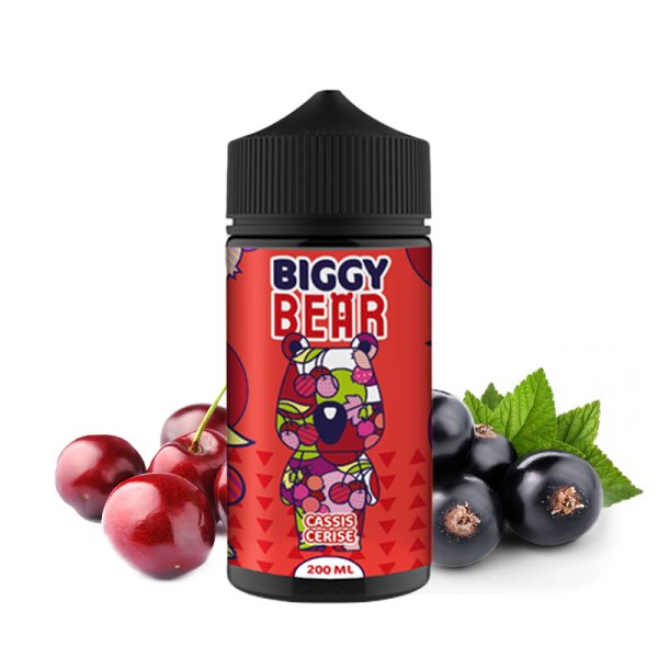 Cassis Cerise 0mg 200ml - Biggy Bear