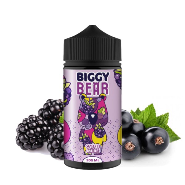 Cassis Mûre 0mg 200ml - Biggy Bear