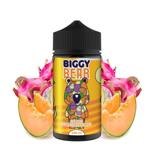 Dragon Fruit Melon 0mg 200ml - Biggy Bear