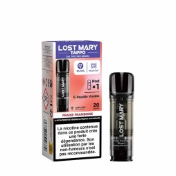 Cartridge Tappo Fraise Framboise 2ml - Lost Mary