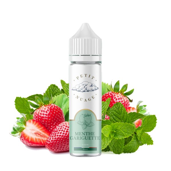 Menthe Gariguette 0mg 50ml - Petit Nuage