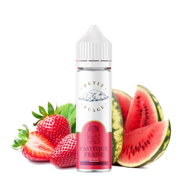 Pastèque Fraise 0mg 50ml - Petit Nuage