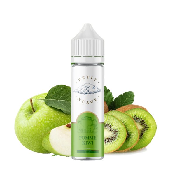 Pomme Kiwi 0mg 50ml - Petit Nuage