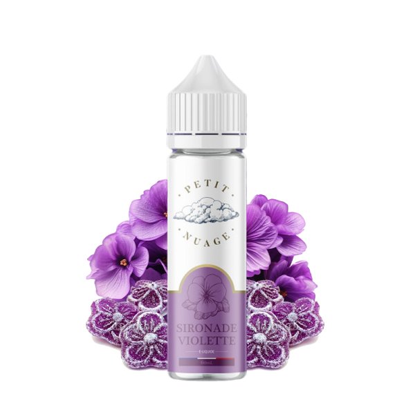 Sironade Violette 0mg 50ml - Petit Nuage