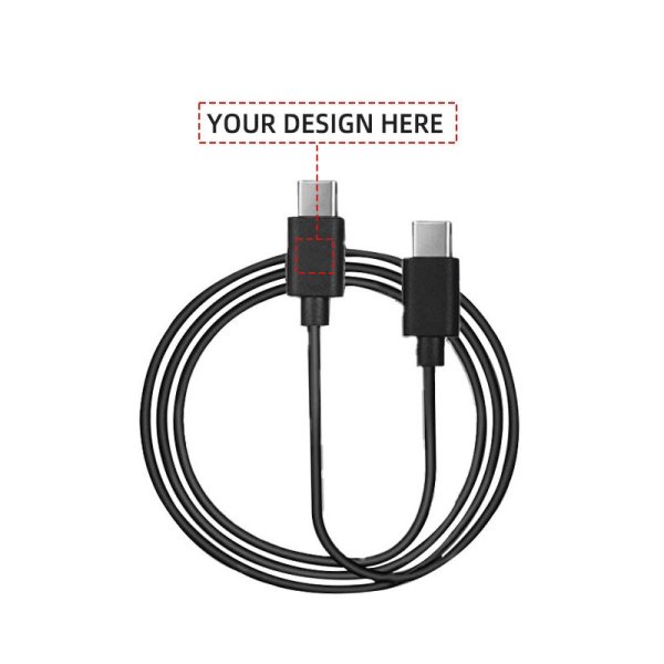 Customisable Quick Charge Cable TYPE-C/TYPE-C 1.2M