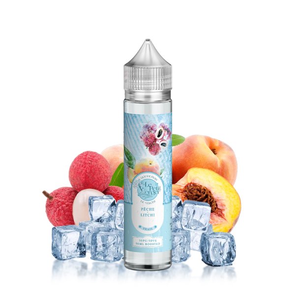 Peche Litchi Frais 0mg 50ml - Le Petit Verger by Savourea