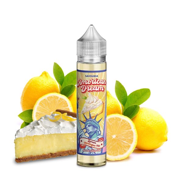 Lemon Meringue Pie 0mg 50ml - American Dream by Savourea