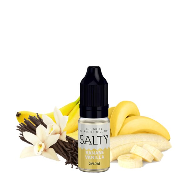 Banane Vanille 10ml Salty by Savourea [Destockage]