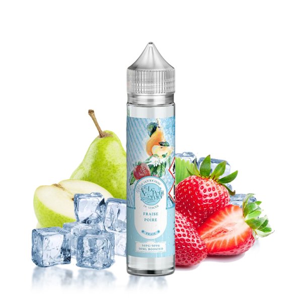 Fraise Poire Frais 0mg 50ml - Le Petit Verger by Savourea