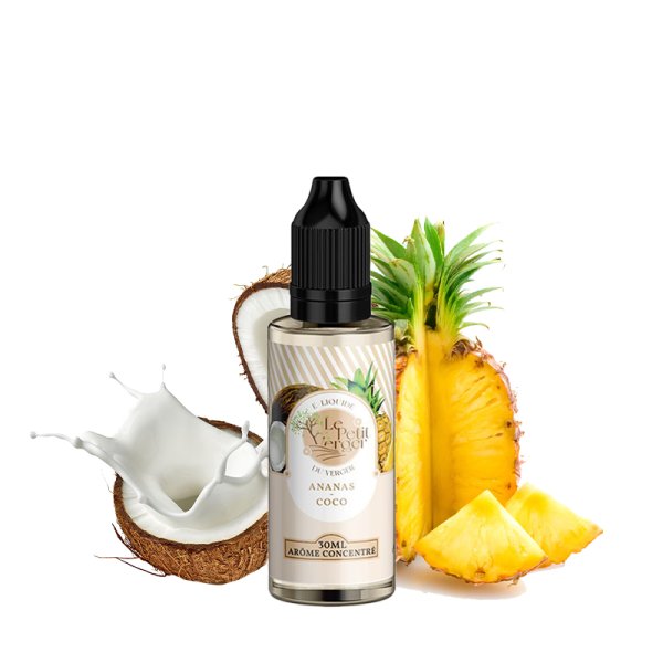 Concentré Ananas Coco 30ml - Le Petit Verger by Savourea