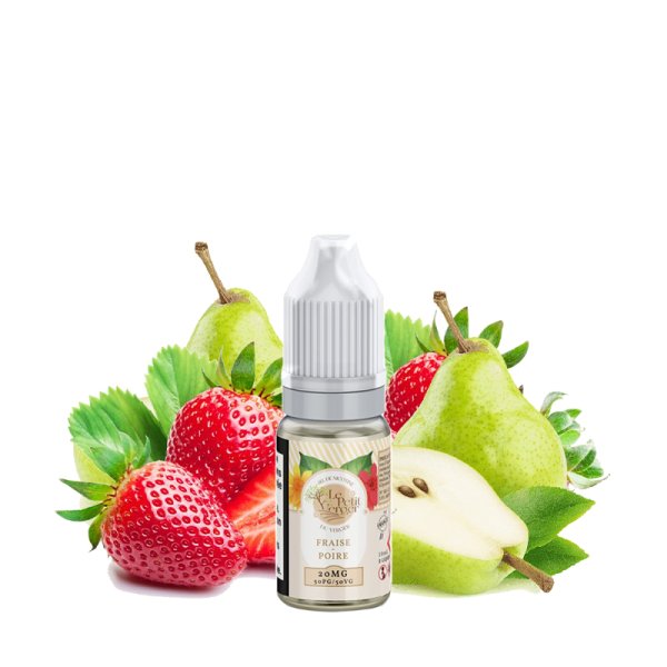 Fraise Poire Nic Salts 10ml - Le Petit Verger by Savourea