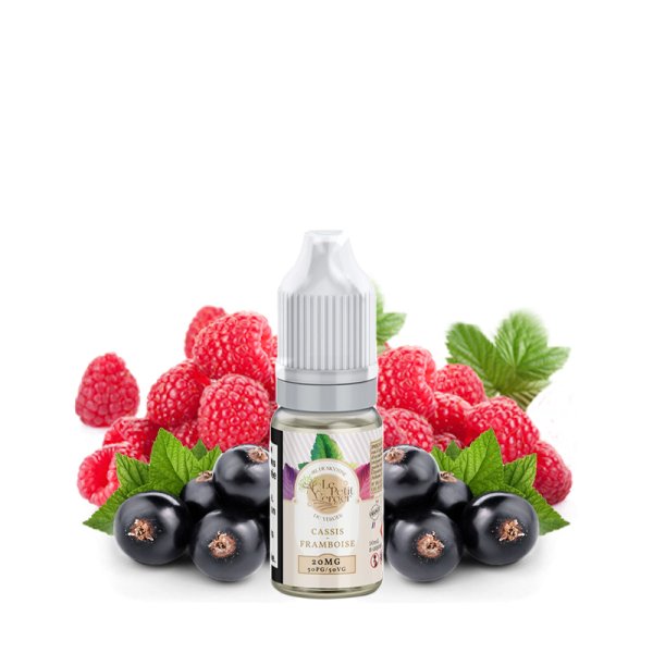 Cassis Framboise Nic Salts 10ml - Le Petit Verger by Savourea