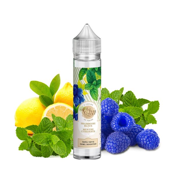 Framboise Bleue Menthe Citronnée 0mg 50ml - Le Petit Verger by Savourea