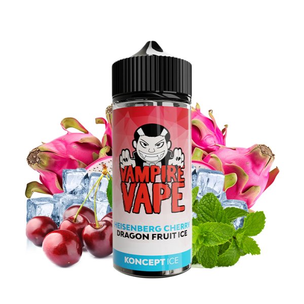 Heisenberg Cherry Dragon Ice 0mg 100ml - Vampire Vape