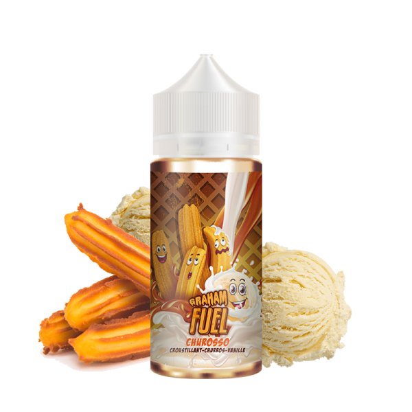 Churosso 0mg 100ml - Graham Fuel by Maison Fuel